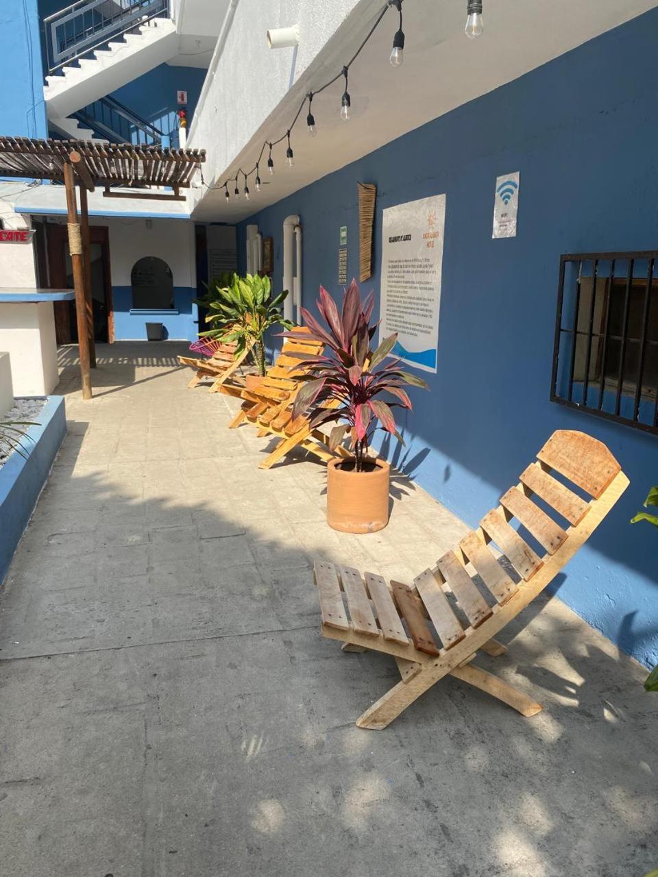 Hotel Casa Juanita Пуерто Ескондидо Екстериор снимка